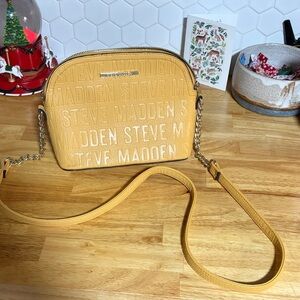 Steve Madden Mustard Crossbody Bag